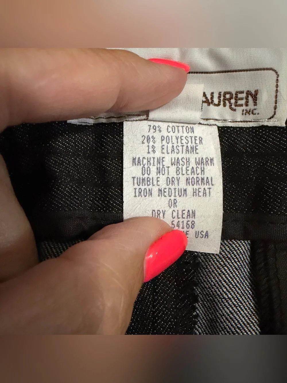 Elliott Lauren Double Button Semi Cropped Flat Front Steel Pants Size 6